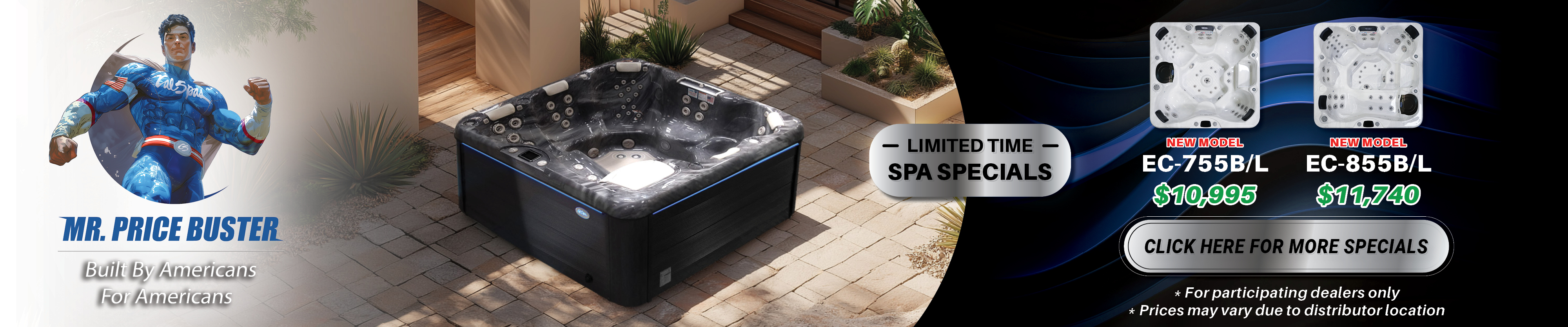 Calspas hot tub being used in a family setting - Chula Vista